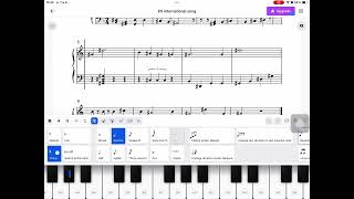 KS international song (G# harmonic minor)