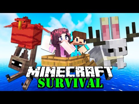 100% REAL Angry Bird & Horny Rabbit in Minecraft! - EPIC Survival Adventure
