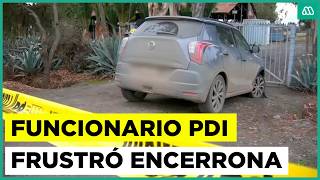 Funcionario PDI frustra encerrona a balazos en Pudahuel