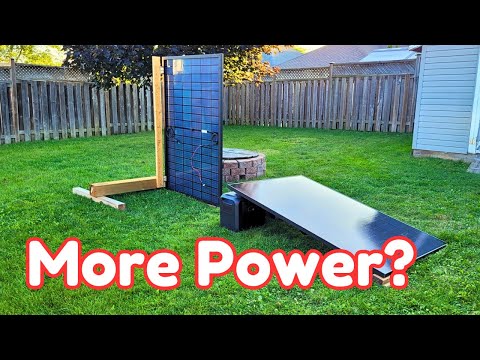 Is A Vertically Mounted Bifacial Solar Panel More Efficient?