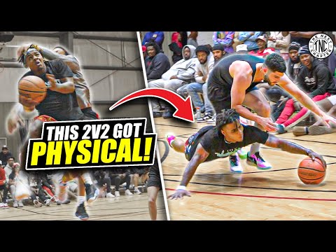 "Ti spaccherò la mascella!" La partita 2 contro 2 si scalda rapidamente...