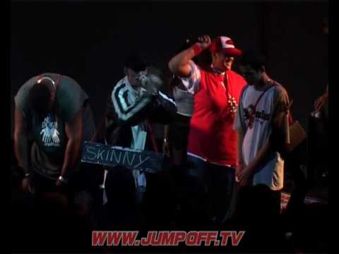 Skinny Man (UK Legend) vs Saint (N-Dubz Support) - MC Rap Battle (2004)