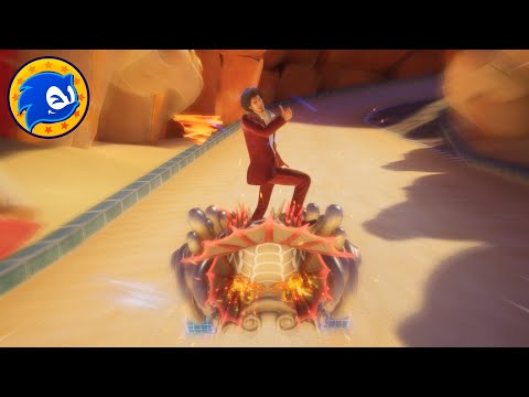 Rogues Rush the Sand Road - Sonic Racing: CrossWorlds - SGF 2025