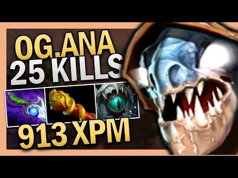 Dota 2 Safelane Slark with EPIC 25 Kills by OG.Ana 7.22 Gameplay ROAD TO TI11