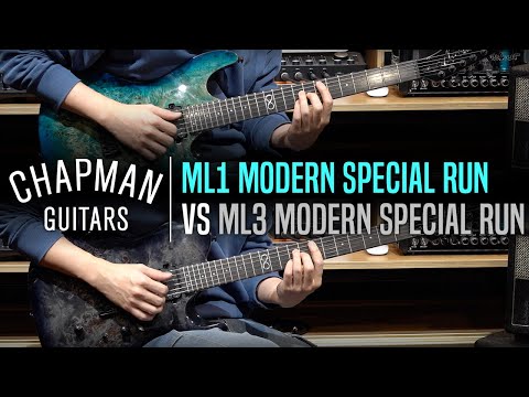 Chapman Standard Series ML1 Modern Special Run VS ML3 Modern Special Run Review (No Talking)