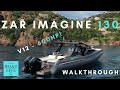 ZAR Imagine 130 Yacht Tour Twin Mercury V12 600HP RIB