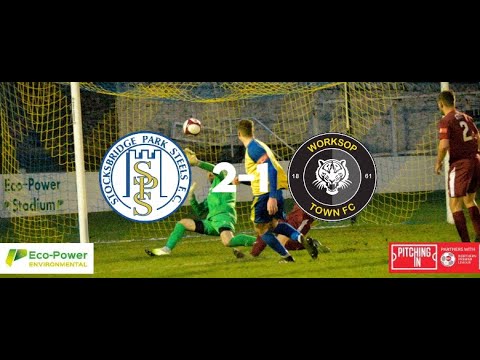 Stocksbridge Park Steels 2-1 Worksop Town - Match Highlights