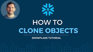 Create zero-copy clones on Snowflake