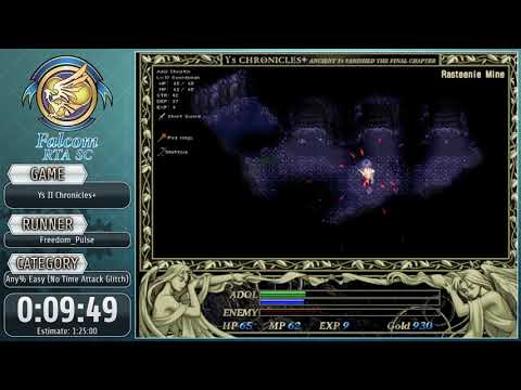 Falcom RTA Second Chapter – Ys II Chronicles+ by Freedom_Pulse