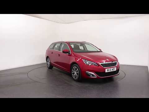 NK16WBY PEUGEOT 308 SW 1.6 BLUE HDI S/S SW ALLURE 5d 120 BHP SAT NAV