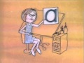 Sesame Street Girl Draws An A For Apple