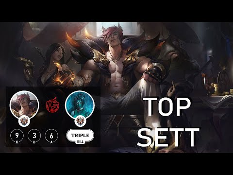 Sett Top Vs Akali - VN Dark Challenger - Patch 10.1