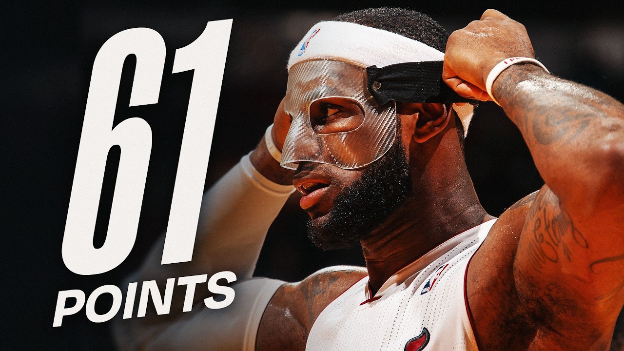 When Masked LeBron ERUPTED For 61 PTS