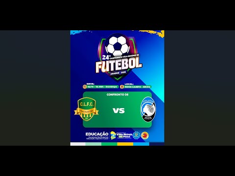 #Futebol Vila-novense 2025 - Jogo 08 - Ciloura FC vs Atalanta FC - 15h45