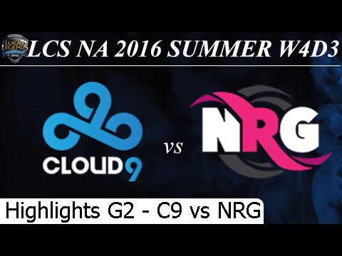 C9 vs NRG Game 2 Highlights 26/06/2016 - LCS NA Summer 2016 W4D3M7 Cloud 9 vs NRG Esports