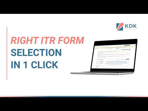 Auto Select ITR Form with Reason tutorial thumbnail
