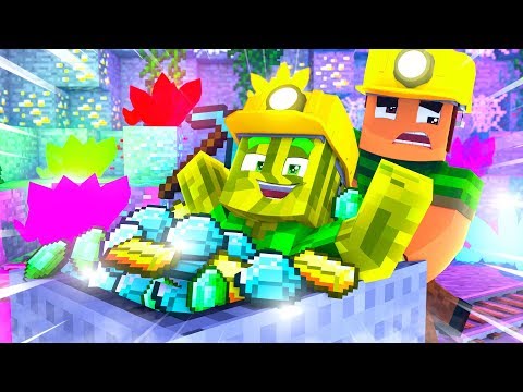 24 STUNDEN ARBEITEN als MINER?! - Minecraft STADT