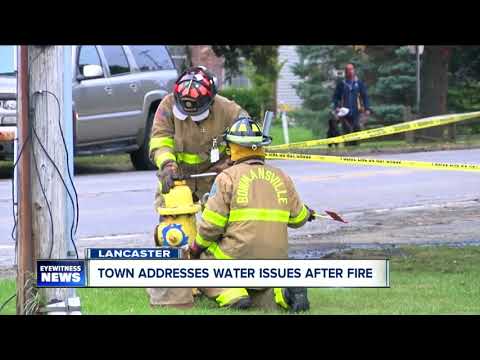 Town of Lancaster responds to water pressure issues that troubled firefighters over weekend
