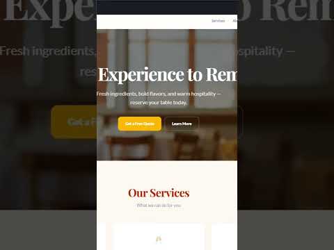 Watch AI Build a Full Website in 60 Seconds