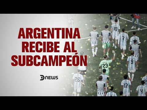 🔴 EN VIVO |  La llegada de la Selección Argentina a Ezeiza