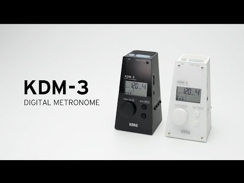 KORG KDM-3 - The compact, powerful metronome with a classic design
