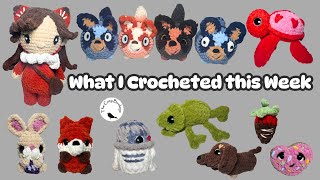 What I Crocheted This Week  | Free Amigurumi Patterns, Paid Patterns & New Release!