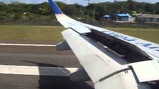 preview picture of video 'Aterrizaje en San Andres Islas Copa Airlines'