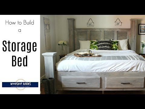 How to Build a DIY Storage Bed