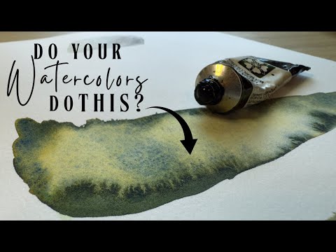 Granulating Watercolors Explained: What They Are & Why Artists Love Them | Beginner Watercolor Tips