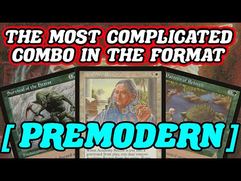 THE MOST COMPLICATED COMBO IN THE FORMAT! Premodern Pattern-Rector Infinite Combo Deck MTG