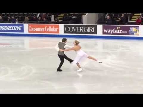 Victoria Sinitsina & Nikita Katsalapov | SD practice | 2015 Skate America