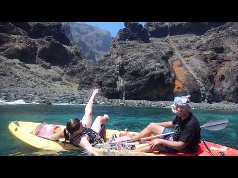 Masca gorge to Masca Beach - kayak to Los Gigantes, Tenerife