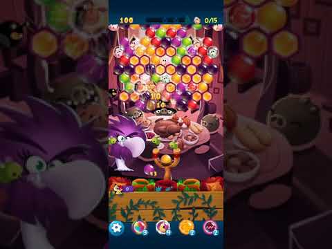 Angry birds pop bubble shooter level 387 NO BOOSTERS |# AngryBirdsPopBubbleShooter