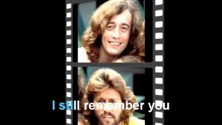 Don&#39;t Forget To Remember / Bee Gees (Lyrics on screen)