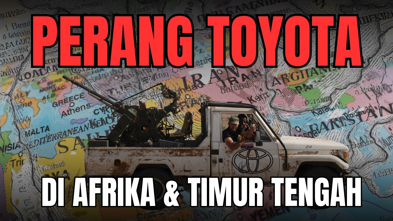 Senjata Perang Paling Mematikan di Timur Tengah | Toyota WAR | Hilux & Land Cruiser Mengalahkan Tank