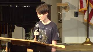 Youth Sunday Speech