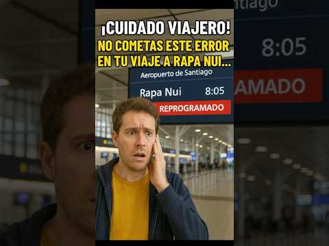 ¡Cuidado viajero! No cometas este error en Isla de Pascua.