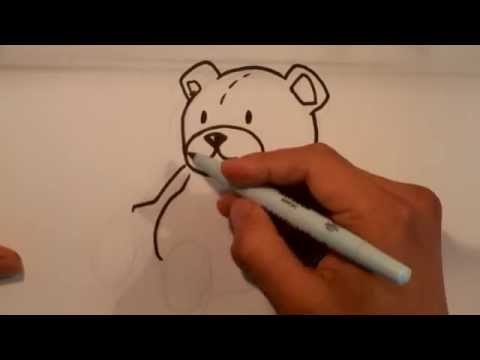 How to Draw a Teddy - Easy Drawings 101
