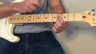 How to play Somewhere On A Beach by Dierks Bentley