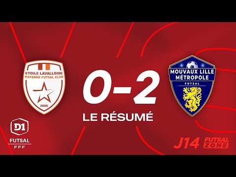 D1 Futsal - J14  Etoile Lavalloise FC vs Mouvaux Lille Métropole Futsal