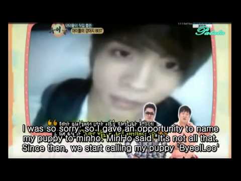 [ENG] Weekly Idol - The Idol's pet aming to be Second Brownie, JongHyun's pet 3rd(1024)