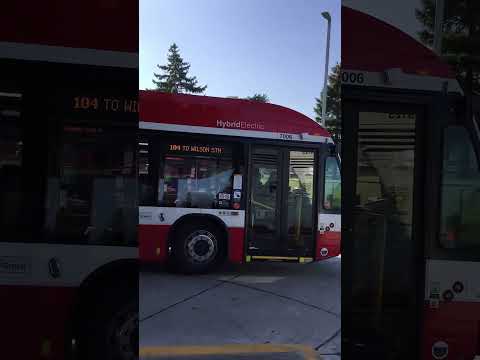 #shorts TTC 7006 on route 104 Faywood to Wilson Subway Station