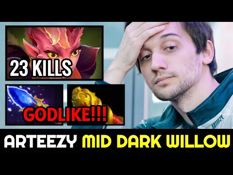 ARTEEZY MID Dark Willow — Godlike with Scepter Build
