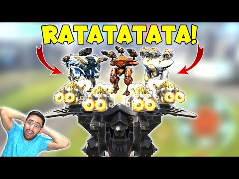 OMG! MK3 BEHEMOTH AVENGER Smashing Titans War Robots Max Damage Gameplay WR