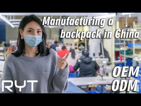 , title : 'How to make backpack||Every Step of the Manufacturing in China Factory'