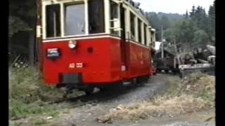 preview picture of video 'Toeristische Tram van de Aisne  -  TTA   -  Museumtram in de Ardennen (1992)'
