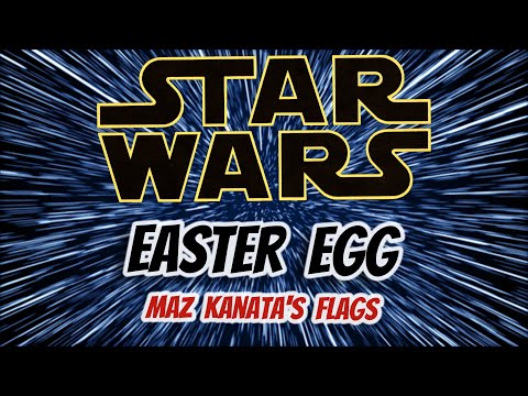 Star Wars Easter Eggs: Maz's Flags