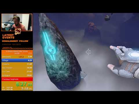 A Story About My Uncle Speedrun (Any% NoFling) 28:35 PB (#8 world time)