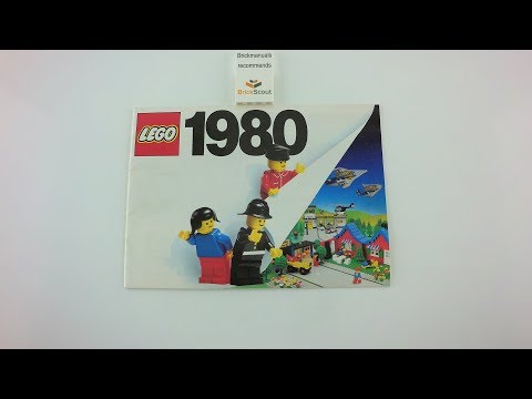 1980 LEGO® Medium Katalog Review entdecke Spielzeug-Geschichte in 4k by Brickmanuals