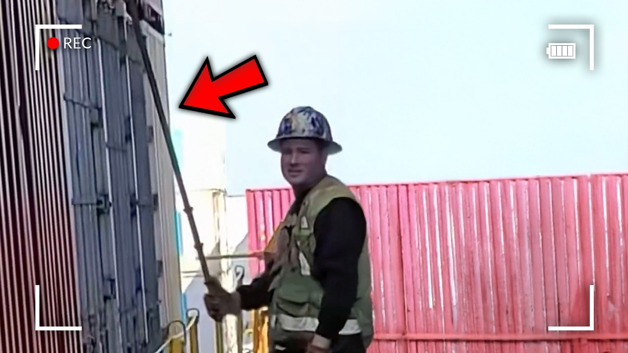 Employee Realizes Screaming Sounds Are Coming Out of the Container
